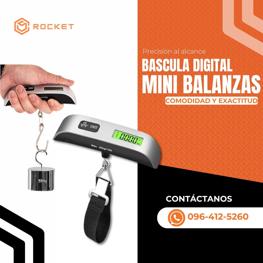 Báscula Digital Mini Balanzas