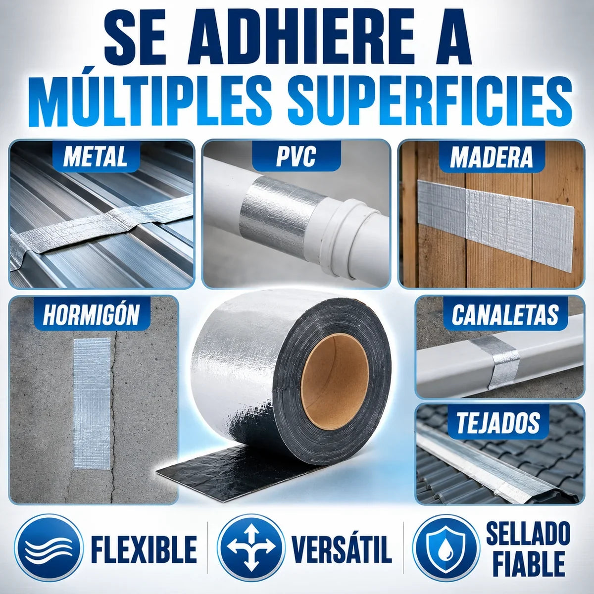 Cinta Asfáltica Impermeable Stantek® - COMPRA 1 Y LLÉVATE 2 🔥
