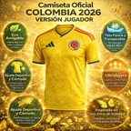 CAMISETA SELECCION COLOMBIA 2026