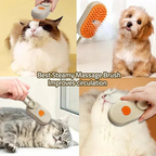 Cepillo Para Mascotas A Vapor Con Manija